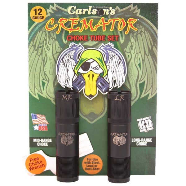 Carlson's Cremator Waterfowl Mid and Long Range Non-Ported Choke Tube for 12 ga Remington 2/ct - Precision Shot Firearms