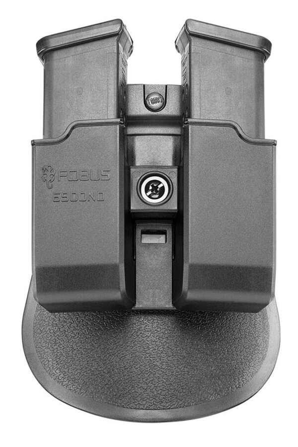 DOUBLE MAG POUCH PADDLE GLK 9/40 w/tension screw & speed side cut - Precision Shot Firearms