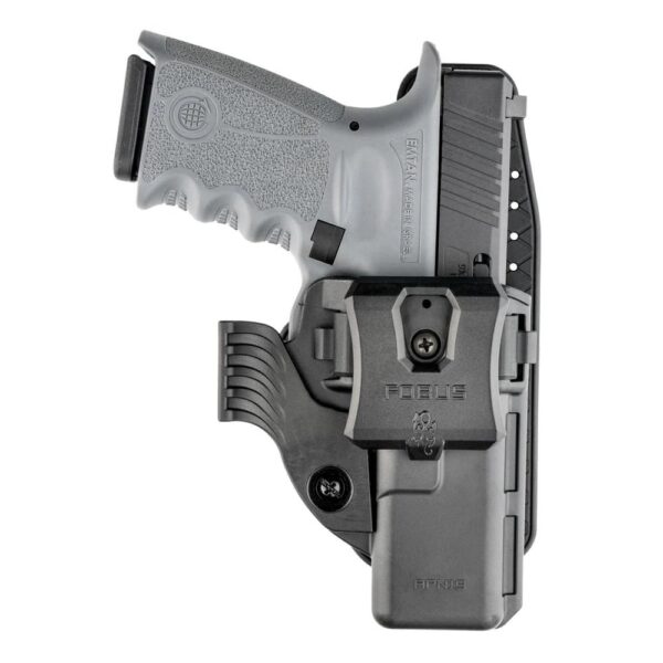 Fobus Handgun Holster OWB Paddle IWB Clip Wing & Sweatguard Appendix for Glock 19 19X 23 32 45 Black Ambi - Precision Shot Firearms