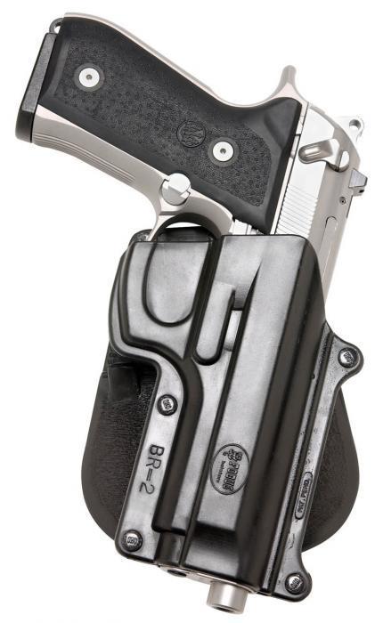 Fobus Standard Paddle Holster for Beretta 92|Beretta 96 Black Right Hand - Precision Shot Firearms