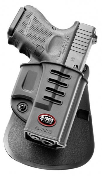 Fobus Evolution Paddle Holster Fits Glock 26 27 33 - Precision Shot Firearms