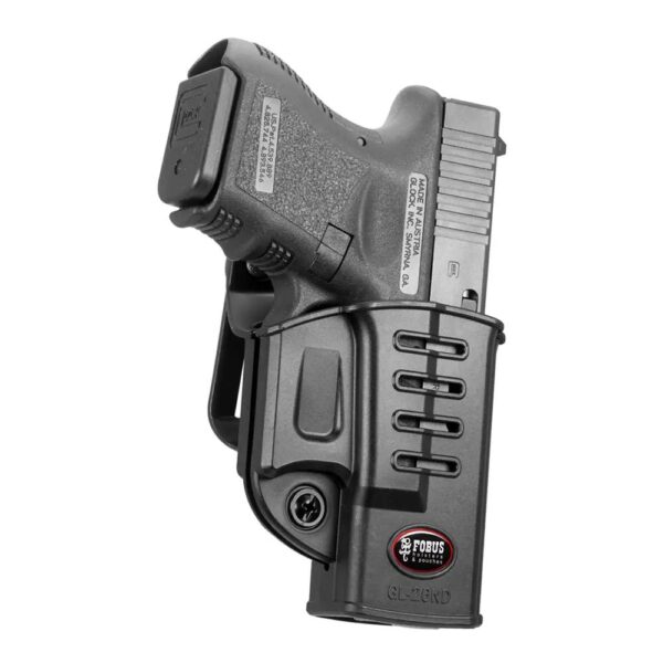 Fobus Roto Belt Holster for Glock 26/27/33 Black LH - Precision Shot Firearms