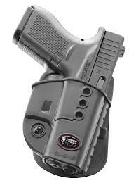 Fobus Standard Paddle Holster for Glock 42 Black Right Hand - Precision Shot Firearms