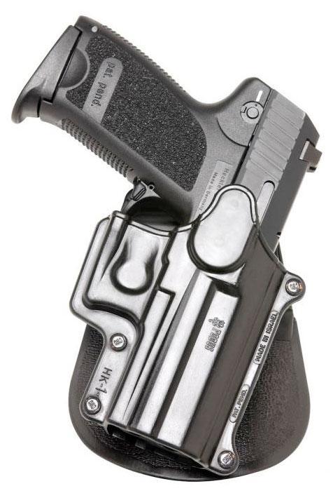 Fobus Standard Paddle Holster for H&K USP Compact Black Right Hand - Precision Shot Firearms