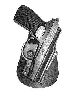 Fobus Standard Paddle Holster for Makarov Black Right Hand - Precision Shot Firearms