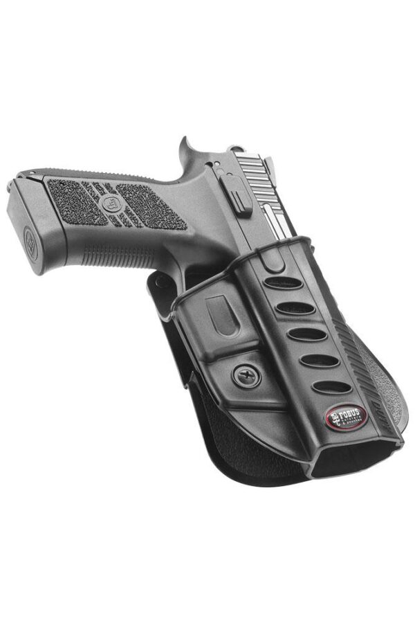 Fobus Evolution Series Paddle Holster For CZ P07 in Black Right Hand - Precision Shot Firearms