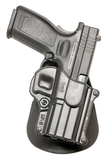 Fobus Standard Paddle Holster for Springfield XD Black Left Hand - Precision Shot Firearms