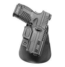 EVOLTION PADDLE HOLSTER FOR SPRINGFIELD XDS .45 9MM & .40 RH BK - Precision Shot Firearms