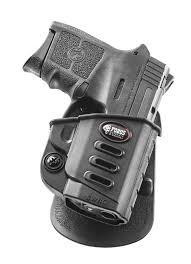 Fobus Evolution Series Paddle Holster For S&W Bodyguard 380 in Black Right Hand - Precision Shot Firearms