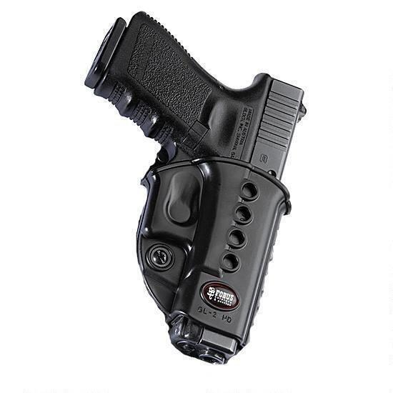 Fobus Evolution Holster CZ 97B/S&W M&P Shield/Taurus 709/Walther PPS Right Hand Black - Precision Shot Firearms
