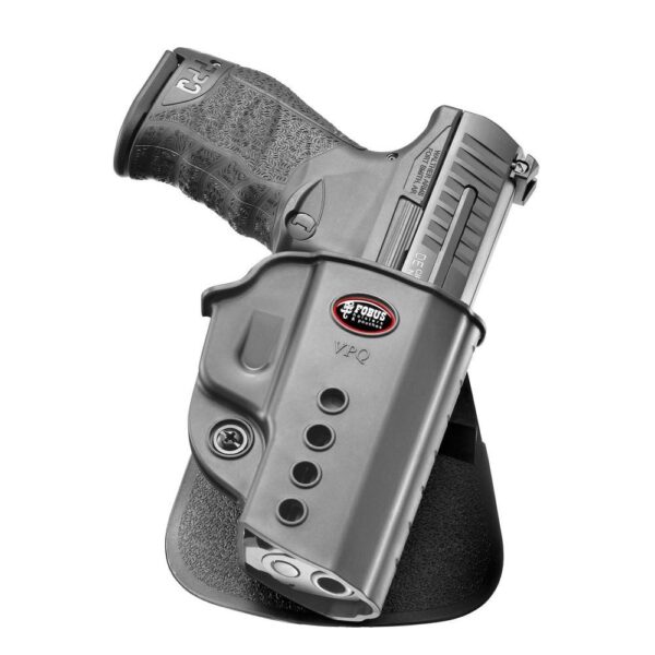 Fobus Evolution VPQ Paddle Holster for H&K VP9 Black RH - Precision Shot Firearms