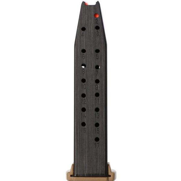 Sig Sauer P320/M17/M18 Handgun Magazine Coyote Brown 9mm Luger 17/rd - Precision Shot Firearms