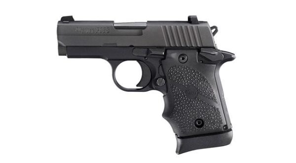 Sig P938 9mm 3" 7rd Black Nitron Night Sights Black Rubber Grips - Precision Shot Firearms
