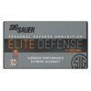 Sig Sauer Elite V Crown Handgun Ammunition 9mm Luger 115 gr JHP 1185 fps 50/ct - Precision Shot Firearms