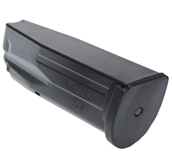 Sig Sauer P320 P250 Factory Handgun Magazine .45 ACP (Compact Models Only) 9/rd Black (PKG) - Precision Shot Firearms