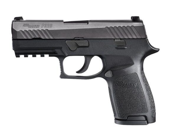 Sig Sauer P320 Compact 9mm Luger 15rd Magazine 3.9" Barrel Black Nitron Contrast Sights - Precision Shot Firearms