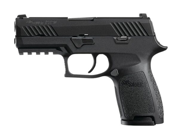 Sig P320 Compact 45ACP 3.9" 9rd Black Nitron Night Sights - Precision Shot Firearms