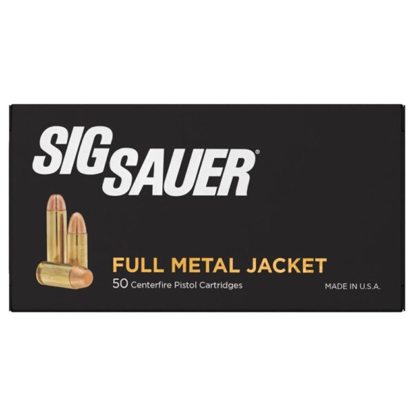 Sig Sauer Elite Performance Handgun Ammunition .40 S&W 180 gr FMJ 985 fps 50/ct - Precision Shot Firearms