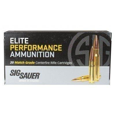 Sig Sauer Elite Match Rifle Ammunition .223 Rem 77gr OTM 20/ct - Precision Shot Firearms