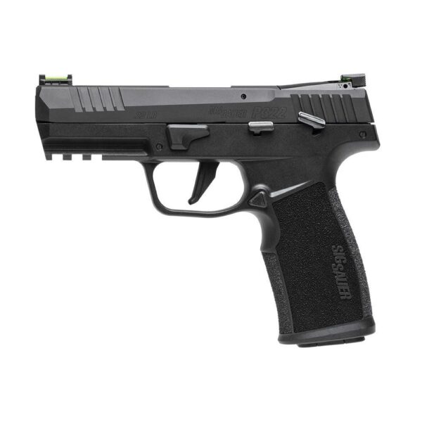 Sig Sauer P322 Handgun .22 LR 10rd Magazines (2) 4" Barrel Black Optics Ready Fiber Optic Sights - Precision Shot Firearms