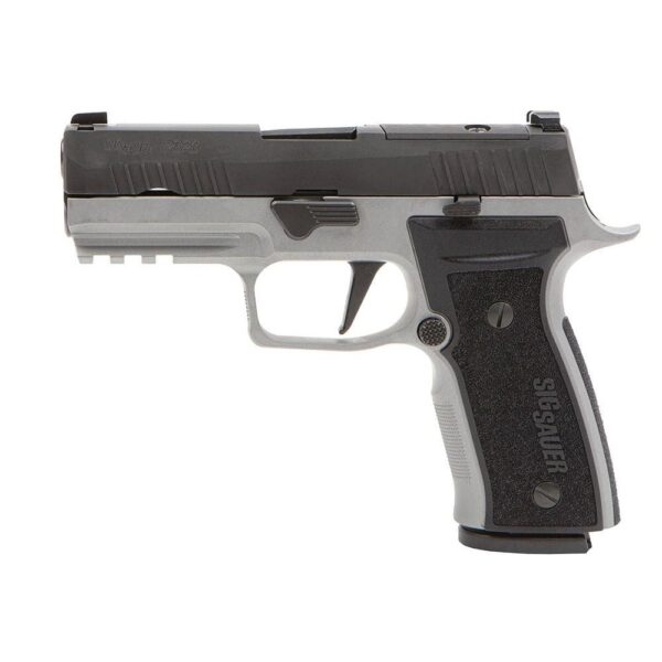 Sig Sauer P320 AXG Carry Handgun 9mm Luger 17rd Magazines (2) 3.9" Barrel Two Tone - Precision Shot Firearms
