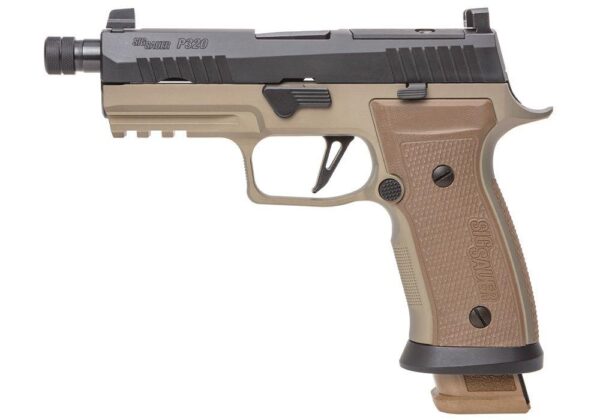 Sig P320 AXG Combat Limited Edition Handgun 9mm Luger 21rd Magazine(3) 4.6" Barrel Optic Ready - Precision Shot Firearms