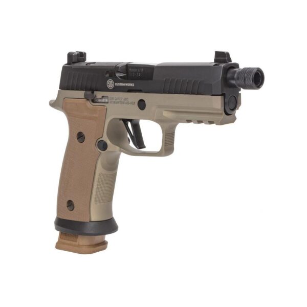 Sig P320 AXG Combat Limited Edition Handgun 9mm Luger 21rd Magazine(3) 4.6" Barrel Optic Ready - Precision Shot Firearms