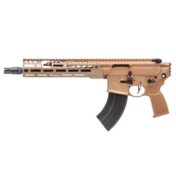Sig MCX-SPEAR-LT Pistol 7.62x39mm 30rd Magazine 11.5" Barrel FDE - Precision Shot Firearms