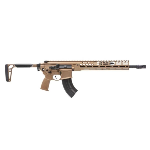 Sig Sauer MCX-Spear LT Rifle 7.62x39 28rd Magazine 16" Barrel Coyote - Precision Shot Firearms