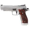 Sig Sauer P226 X-Five Classic Handgun 9mm Luger 20rd Magazines (3) 5" Barrel Silver with Wood Grips Optic Ready - Precision Shot Firearms