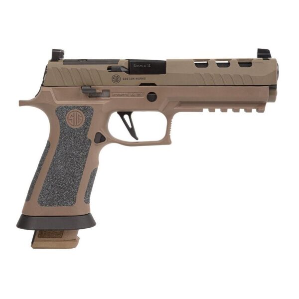 Sig Sauer P320 XFive DH3 Handgun 9mm 21rd Magazines (3) 5" Barrel Coyote Tan - Precision Shot Firearms