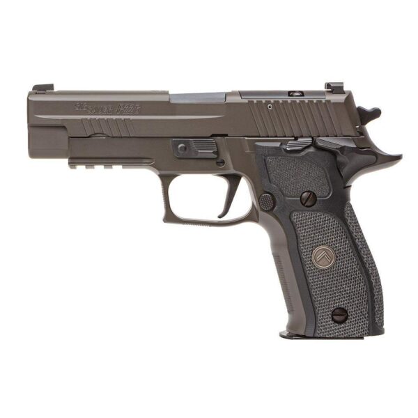 Sig Sauer P226 Legion SAO Handgun 9mm Luger 10rd Magazines (3) 4.4" Barrel Optic Ready Gray/Black Finish Manual Safety - Precision Shot Firearms
