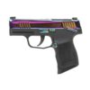 Sig Sauer P365 380 Rainbow Handgun .380 ACP 10rd Magazines (2) 3.1" Barrel Black with Rainbow Slide - Precision Shot Firearms