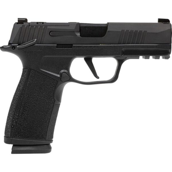Sig Sauer P365 XMacro Handgun 9mm Luger 17rd Magazines (2) 3.7" Barrel Black Manual Safety - Precision Shot Firearms