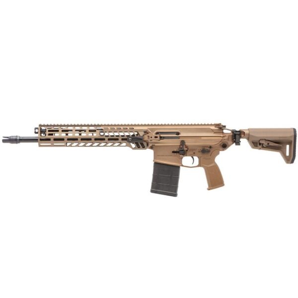Sig Sauer MCX Spear Rifle .308 Win 20rd Magazine 16" Barrel FDE - Precision Shot Firearms