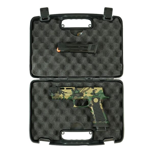 Sig Sauer P320 Spectre Comp Handgun 9mm Luger 21rd Magazines (2) 4.6" Barrel Woodland Camo SC81 - Precision Shot Firearms