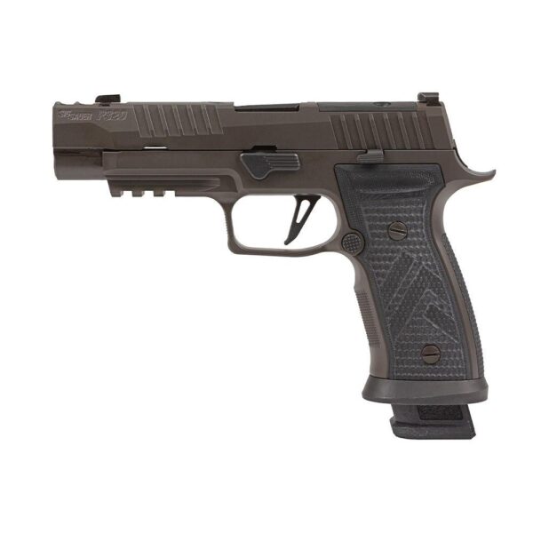 Sig P320 AXG Legion Handgun 9mm Luger 21rd Magazines(3) 3.9" Barrel Optic Ready - Precision Shot Firearms