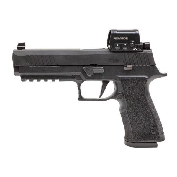 Sig Sauer P320 XTen Handgun 10mm 15rd Magazines (2) 5" Barrel Black Night Sights with Romeo2 Optic - Precision Shot Firearms
