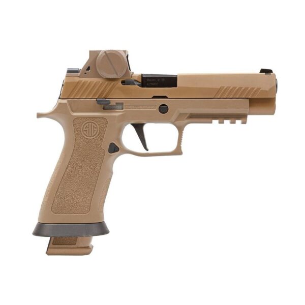 Sig Sauer M17X Handgun 9mm Luger 21rd Magazine (3) 4.7" Barrel Coyote with RomeoM17 - Precision Shot Firearms