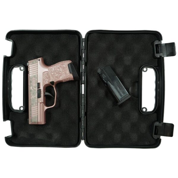 Sig Sauer "Guns & Roses Rose Gold" P365 Optic Ready Handgun 9mm Luger 10rd Magazines(2) 3.1" Barrel X-RAY 3 Sights - Precision Shot Firearms