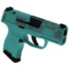 Sig Sauer "Gun & Roses-Robin's Egg Blue" P365 Optic Ready Handgun 9mm Luger 10rd Magazines(2) 3.1" Barrel X-RAY 3 Sights - Precision Shot Firearms
