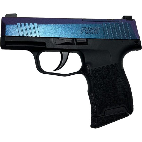 Sig Sauer "Mongoose Purple" P365 Optic Ready Handgun 9mm Luger 10rd Magazines(2) 3.1" Barrel X-RAY 3 Sights - Precision Shot Firearms