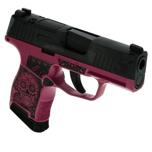 Sig Sauer "Sugar Skull-Medusa Pink" P365 Optic Ready Handgun 9mm Luger 10rd Magazines(2) 3.1" Barrel X-RAY 3 Sights - Precision Shot Firearms
