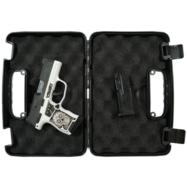 Sig Sauer Exclusive "Sugar Skull" P365 Optic Ready Handgun 9mm Luger 10rd Magazines(2) 3.1" Barrel X-RAY 3 Sights Manual Safety - Precision Shot Firearms