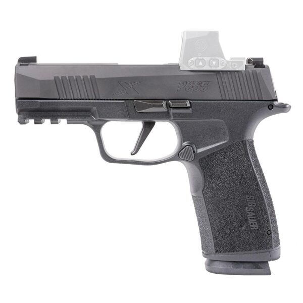 Sig Sauer P365 XMacro Handgun 9mm Luger 10rd Magazines (2) 3.7" Barrel Black - Precision Shot Firearms