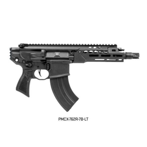 Sig Sauer MCX-Rattler LT Handgun 7.62x39 28rd Magazine 7.75" Barrel Black - Precision Shot Firearms