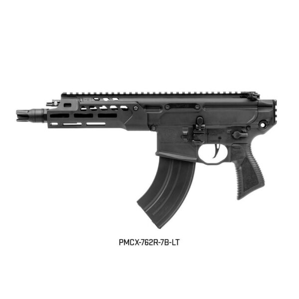 Sig Sauer MCX-Rattler LT Handgun 7.62x39 28rd Magazine 7.75" Barrel Black - Precision Shot Firearms
