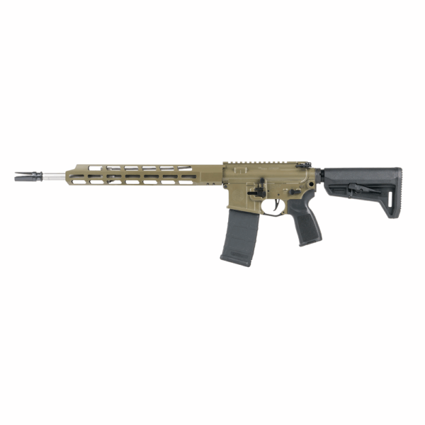 Sig Sauer M400 Tread Rifle 5.56 NATO 30rd Magazine 16" 1/2x28 Threaded Barrel Stainless Steel and Moss Green - Precision Shot Firearms