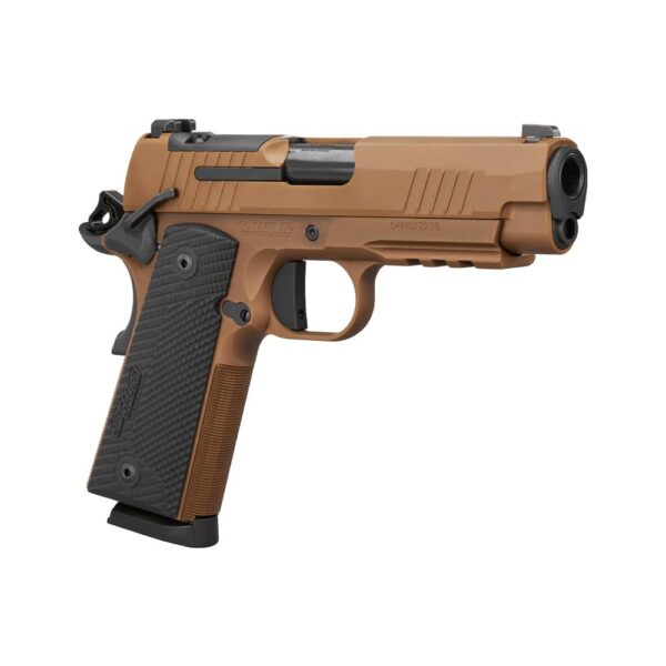 Sig Sauer 1911XCarry Handgun .45 Auto 8rd Magazines(2) 4.25'' Barrel Night Sights Coyote - Precision Shot Firearms