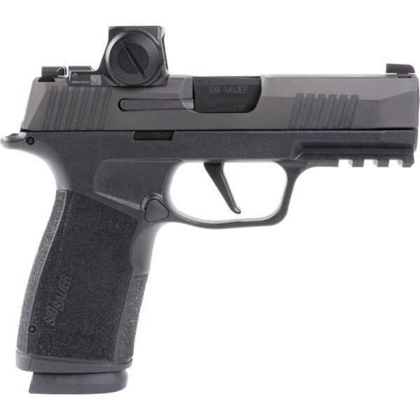 Sig Sauer P365 XMACRO Handgun 9mm Luger 17rd Magazines (2) 3.7" Barrel Black Night Sights with Romeo-X - Precision Shot Firearms